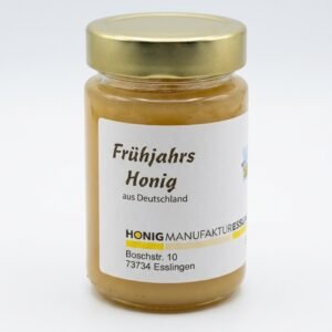 Frühjahrshonig aus Esslingen 300g Glas