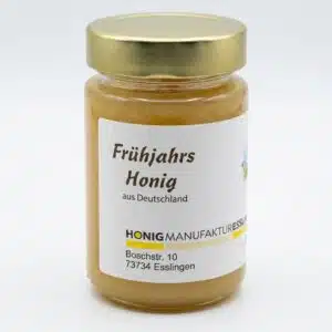 Frühjahrshonig aus Esslingen 300g Glas