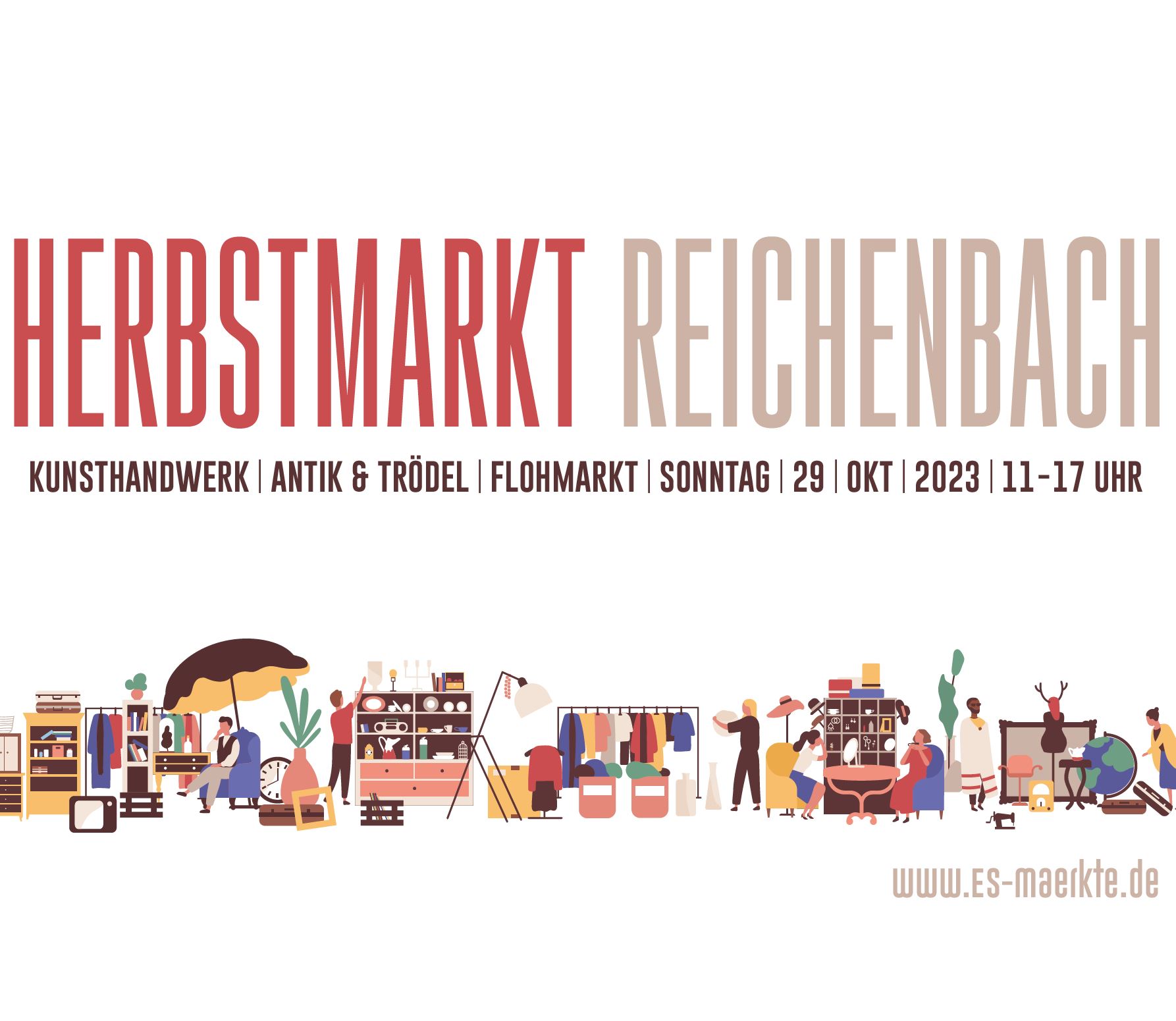 Besucht uns am Sonntag den 29.10 in Reichenbach beim Herbstmarkt