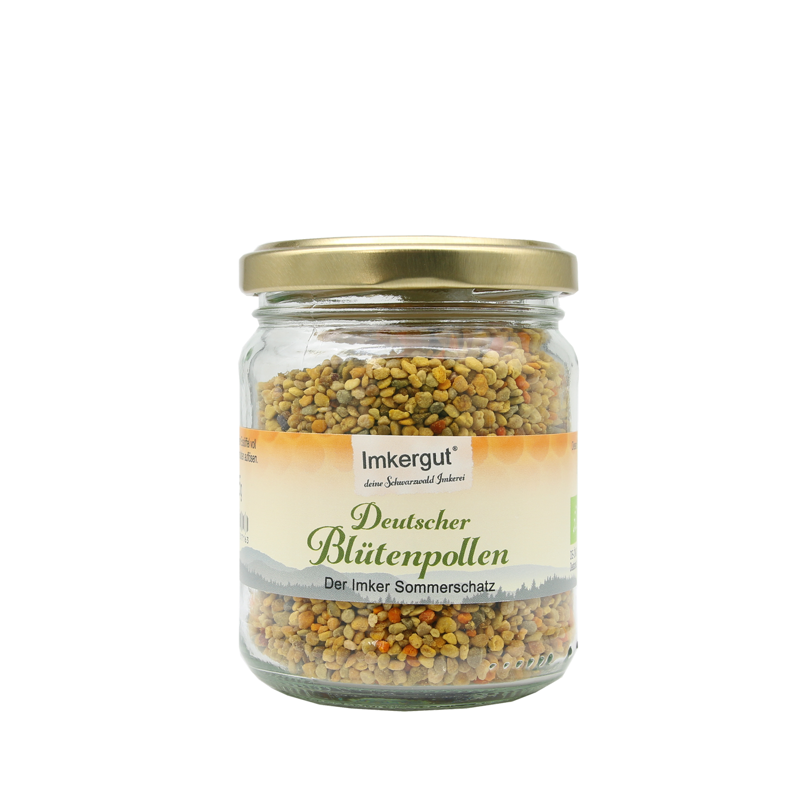Deutscher Blütenpollen – 125 g Glas (Naturgenuss aus Deutschland)