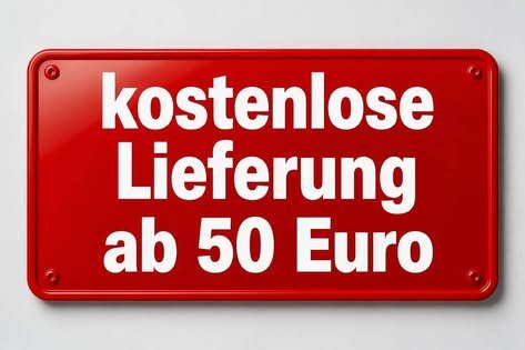 Kostenlose Lieferung ab 50 Euro
